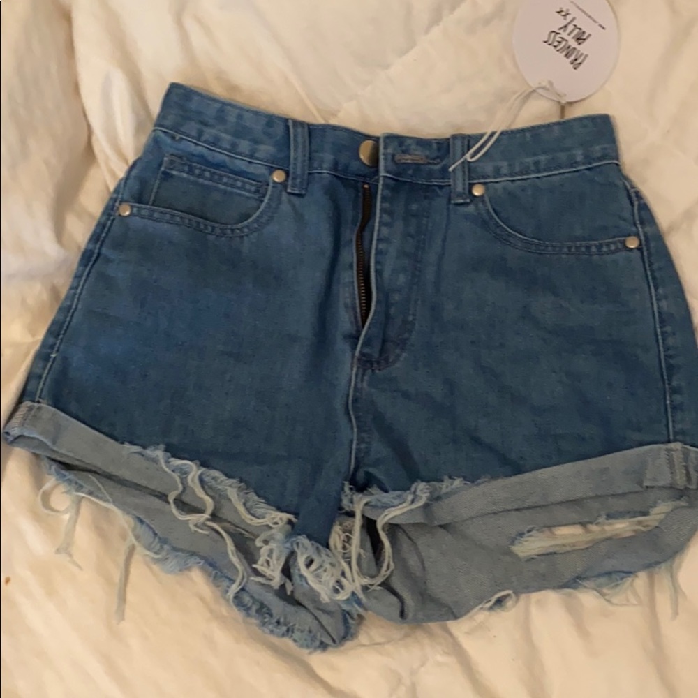 Princess Polly high waisted shorts